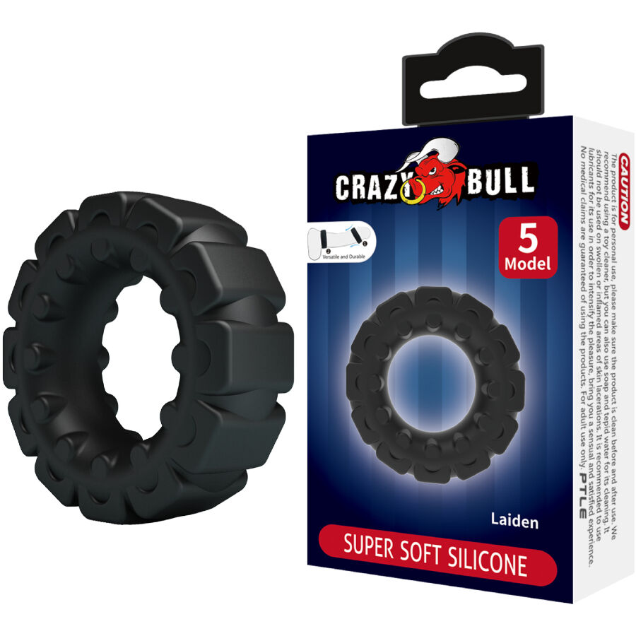Crazy Bull-Laiden Silikonring Modell 5-Waterproof · Sextoys (Bild 6)
