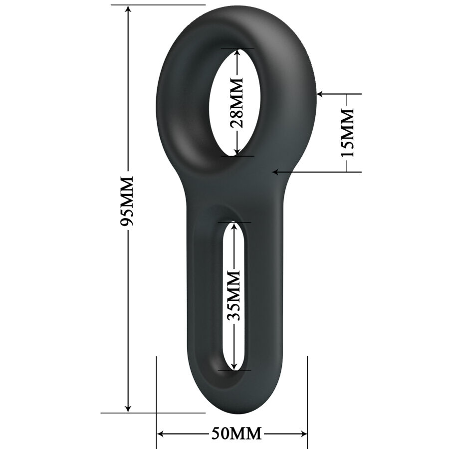 Crazy Bull-Silikonring Modell 18-Waterproof · Sextoys (Bild 5)