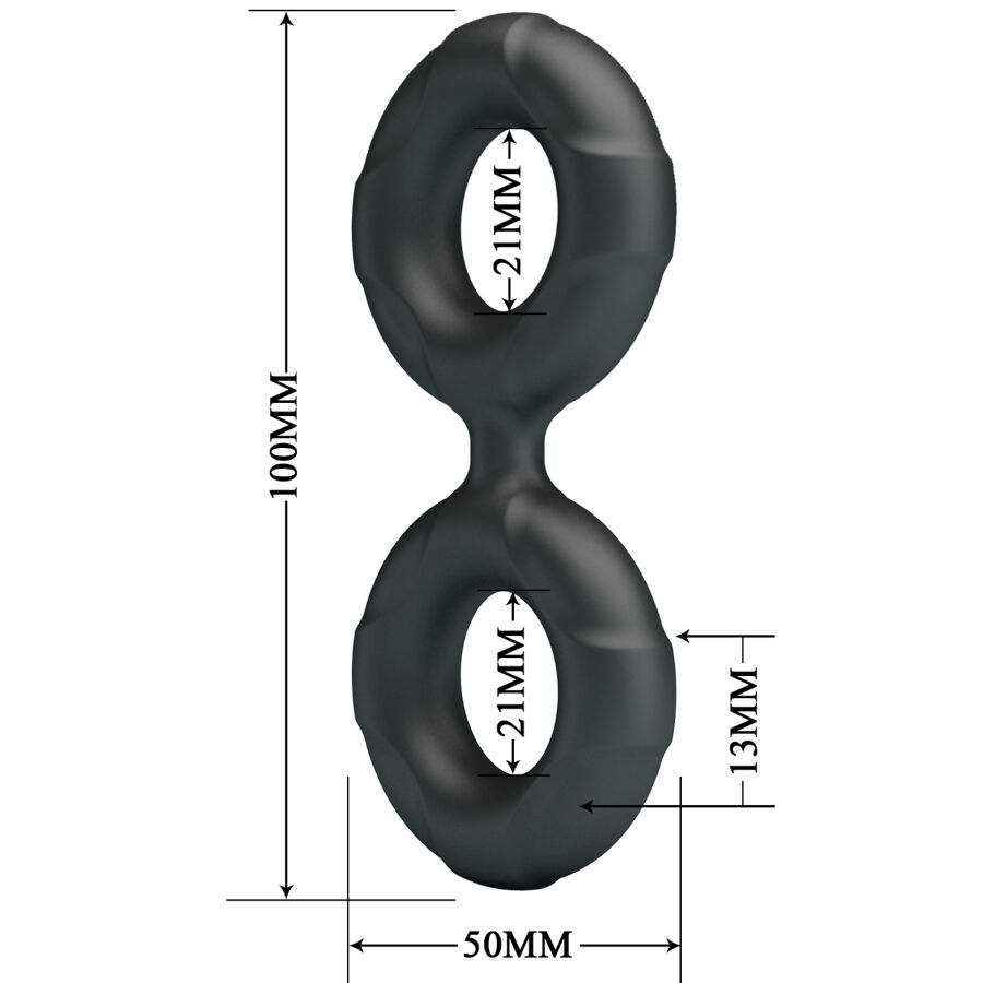 Crazy Bull-Radwan Double Silikon Ring Modell 19-Waterproof · Sextoys (Bild 6)