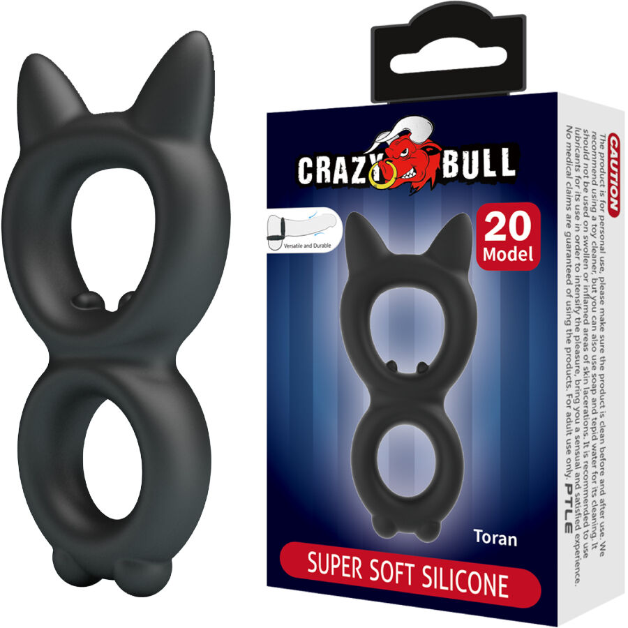 Crazy Bull-Torano Double Silikon Ring Modell 20-Waterproof · Sextoys (Bild 2)