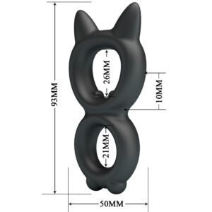 Crazy Bull-Torano Double Silikon Ring Modell 20-Waterproof · Sextoys (Bild 6)