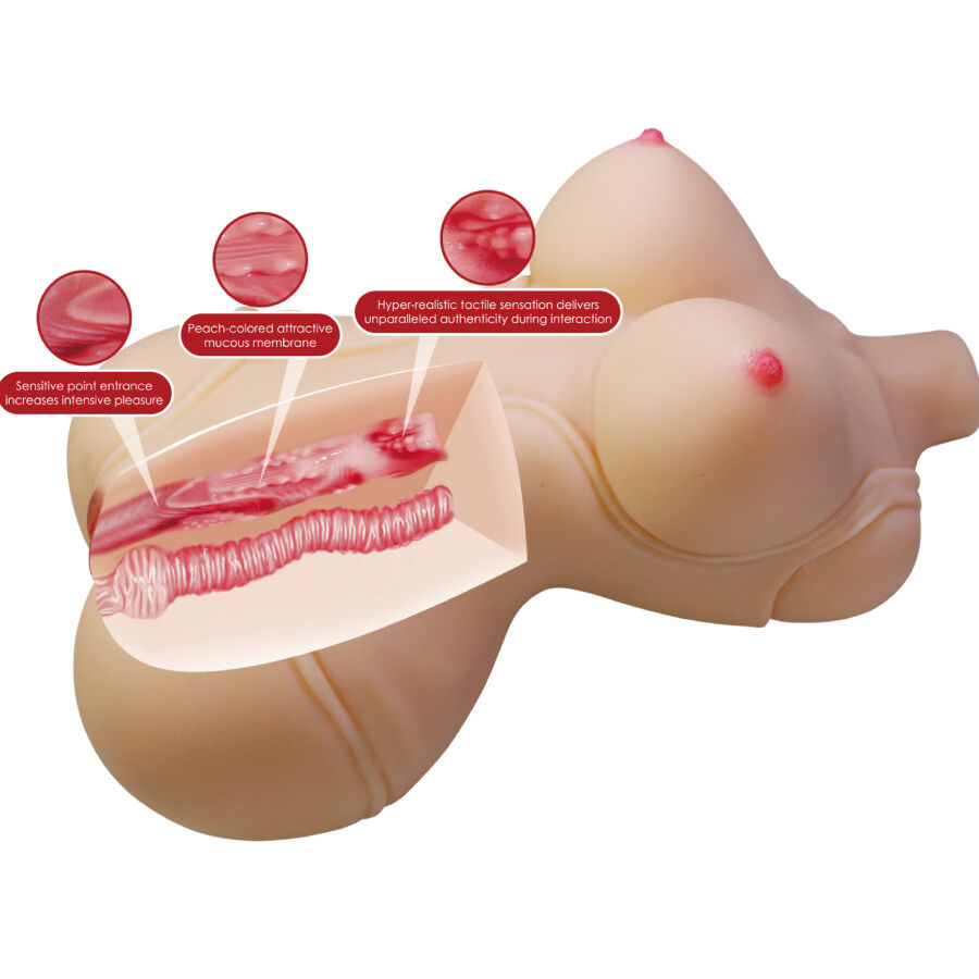 Crazy Bull-Diana Torso Realist Frauen mit Vaginalen Öffnungen · Sextoys (Bild 4)