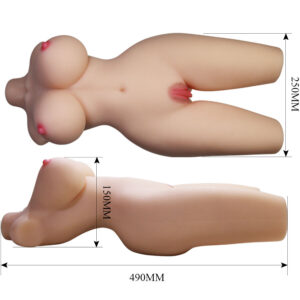 Crazy Bull-Tiffany Torso Realist Weibchen Vagina und Anal 5.5 kg-TPR · Sextoys (Bild 8)