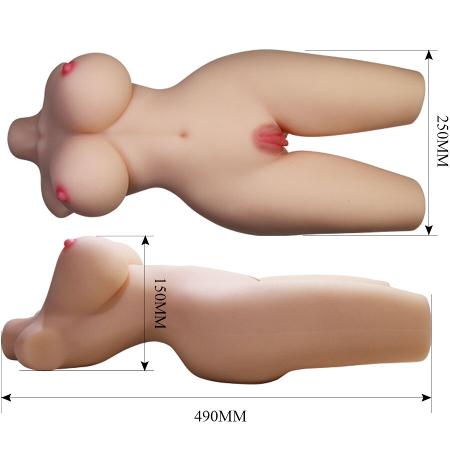 Crazy Bull-Tiffany Torso Realist Weibchen Vagina und Anal 5.5 kg-TPR · Sextoys (Bild 8)