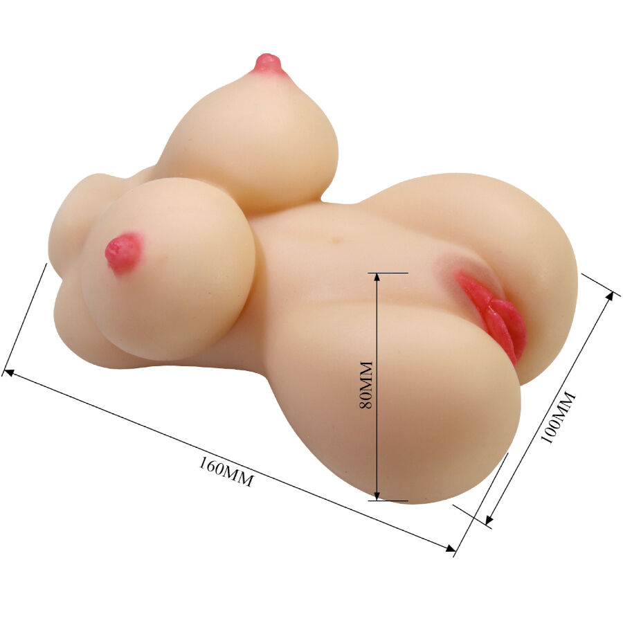 Crazy Bull-Herta Mini Torso mit Vagina Realistinnen 497 G-TPR · Sextoys (Bild 8)