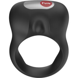 Fun Factory-Steady Penisring mit Vibration Schwarz-Silikon