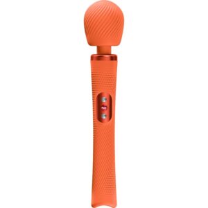 Fun Factory-Vim Wand Vibrator Orange-Silikon, 5 Geschwindigkeiten · Vibratoren