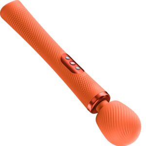 Fun Factory-Vim Wand Vibrator Orange-Silikon, 5 Geschwindigkeiten · Vibratoren (Bild 3)