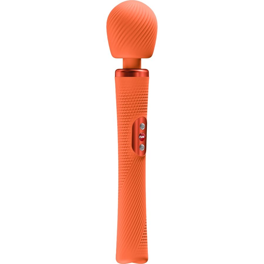Fun Factory-Vim Wand Vibrator Orange-Silikon, 5 Geschwindigkeiten · Vibratoren (Bild 2)