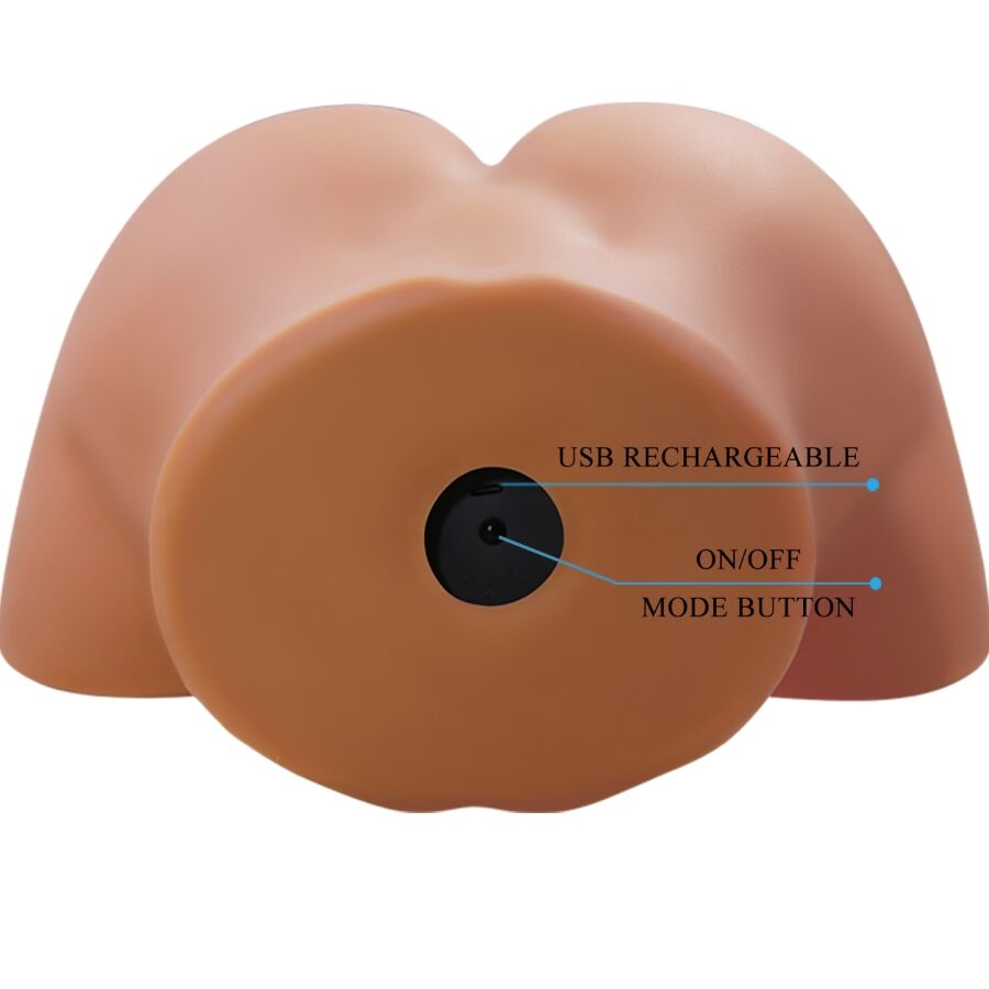 Crazy Bull-Ilana Masturbator Realistisches Ablagefach Mit Vibrationen, Suction · Sextoys (Bild 6)