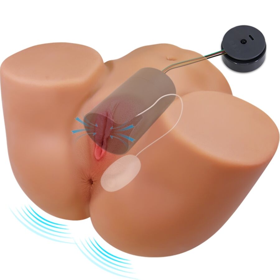 Crazy Bull-Ilana Masturbator Realistisches Ablagefach Mit Vibrationen, Suction · Sextoys (Bild 4)