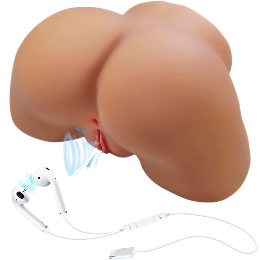 Crazy Bull-Ilana Masturbator Realistisches Ablagefach Mit Vibrationen, Suction · Sextoys
