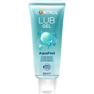 Control Lubes-Aquafeel Gel Gleitgel mit Hyaluronsäure 80 ml · Kosmetika & Aphrodisiaka