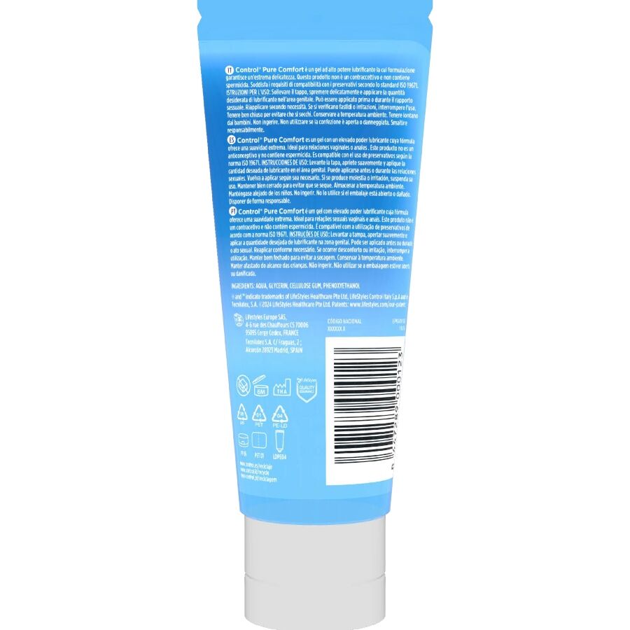 Control Lubes-Pure Komfort Gleitgel Intensive Hydratation 80 ml · Kosmetika & Aphrodisiaka (Bild 2)