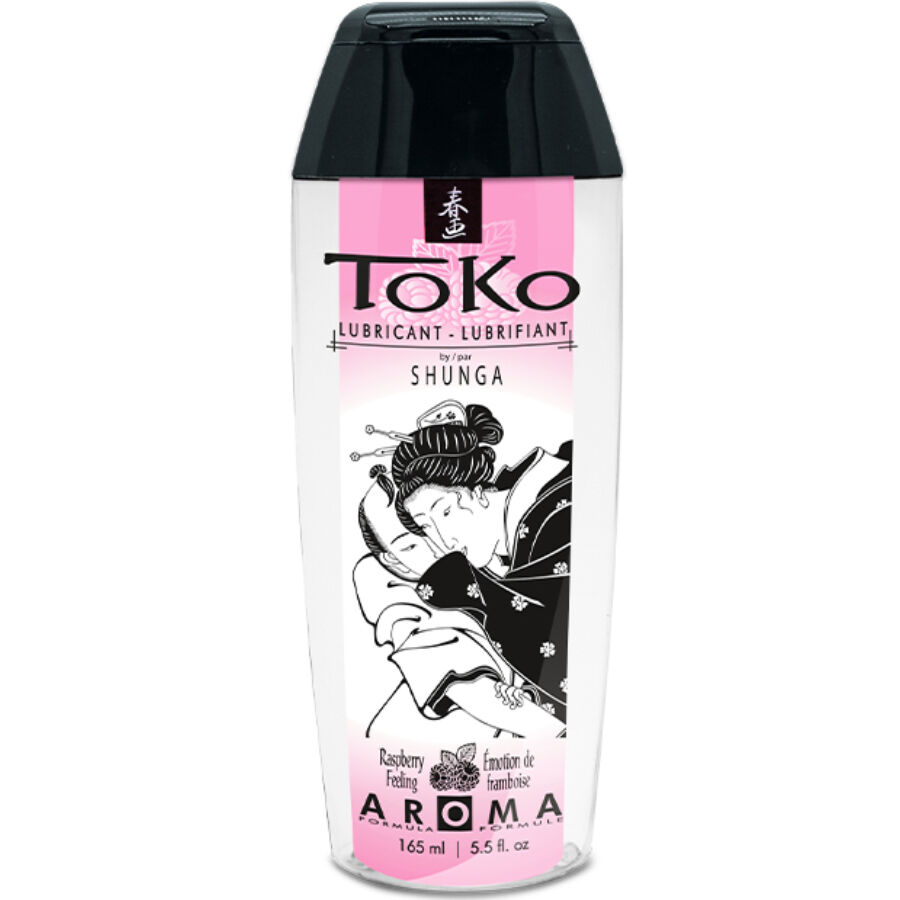 Shunga Lubricants-Toko Himbeeraroma Emotion Gleitgel