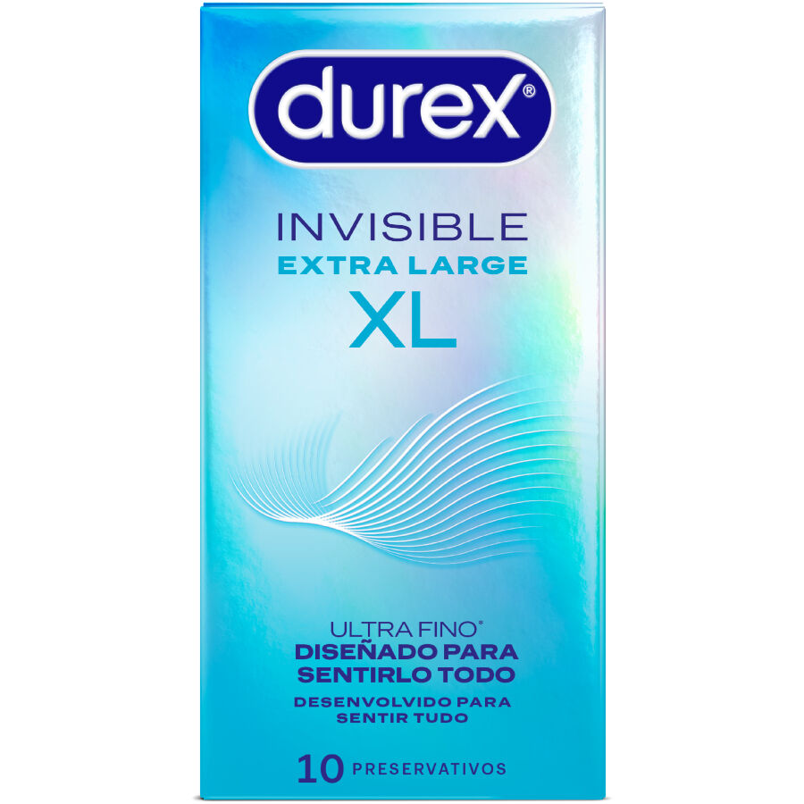 Durex Condoms-Invisible XL Kondome 10 Stk.-Latex