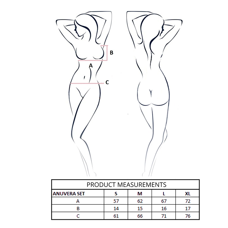 Passion Woman Sets-Anuvera Set BH und Tanga · Sexy Damen-Dessous (Bild 4)