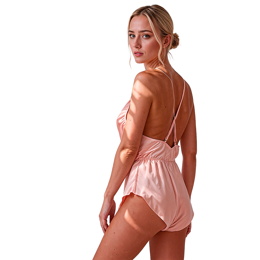 Passion Woman Teddies-Sensie Body Coral S/M · Sexy Damen-Dessous (Bild 3)