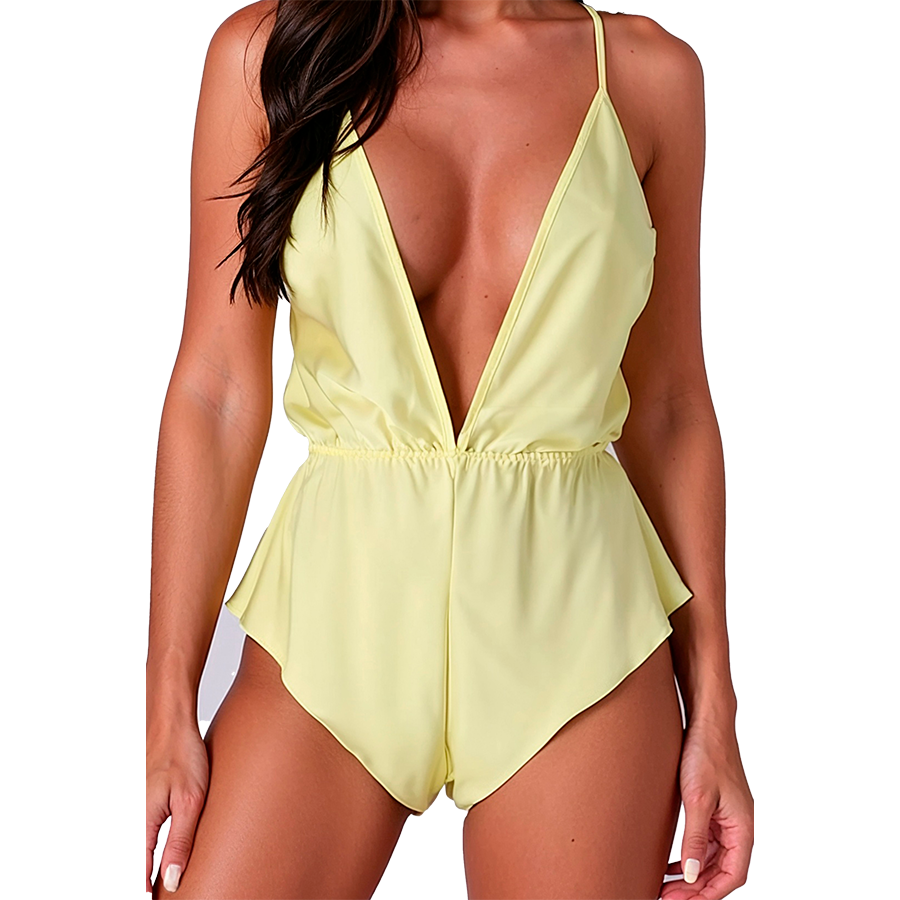 Passion Woman Teddies-Sensie Body Lemon S/M · Sexy Damen-Dessous (Bild 4)