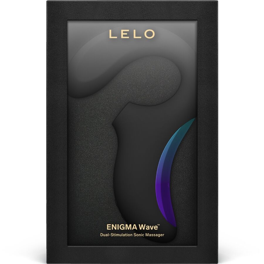 Lelo-Enigma Wave Triple Vibration Massagegerät, Schwarz-Silikon · Vibratoren (Bild 4)
