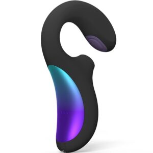 Lelo-Enigma Double Sonic A-Punkt-Vibrator Schwarz-7 Stufen, App
