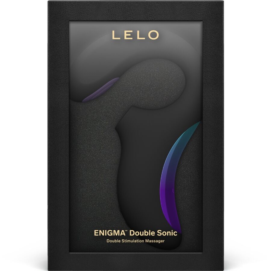 Lelo-Enigma Double Sonic Vibrator A-Spot Schwarz-7 Geschwindigkeiten, App · Vibratoren (Bild 4)