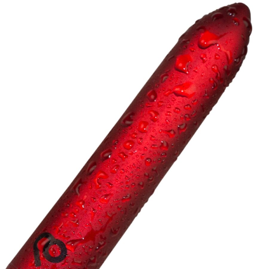 Rocks-Off-Bulle Vibrator Wiederaufladbar Poppy Rot-12 Geschwindigkeiten · Vibratoren (Bild 2)