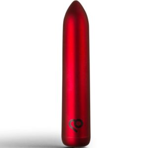 Rocks-off-Wiederaufladbarer Bullet-Vibrator Poppy Rot-12 Stufen