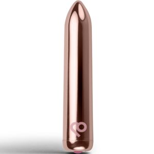 Rocks-off-Wiederaufladbarer Bullet-Vibrator Golden Rose-12 Stufen