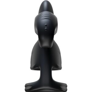 Snail Vibe-Jovi Ring für Paare mit Fernbedienung, Schwarz-Silikon · Sextoys (Bild 4)