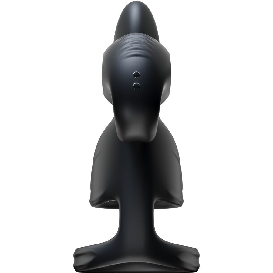 Snail Vibe-Jovi Ring für Paare mit Fernbedienung, Schwarz-Silikon · Sextoys (Bild 4)