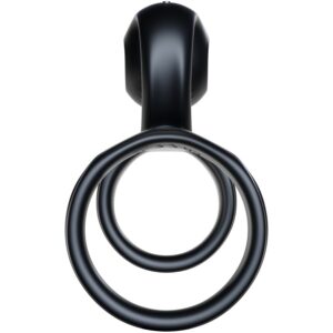 Snail Vibe-Jovi Ring für Paare mit Fernbedienung, Schwarz-Silikon · Sextoys (Bild 2)