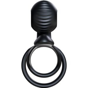 Snail Vibe-Jovi Ring für Paare mit Fernbedienung, Schwarz-Silikon · Sextoys (Bild 9)