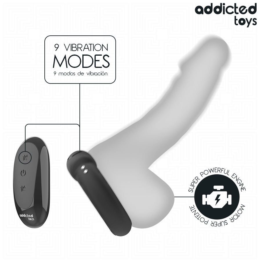 Addicted Toys-Vibrationsring mit Heizeffekt · Sextoys (Bild 5)