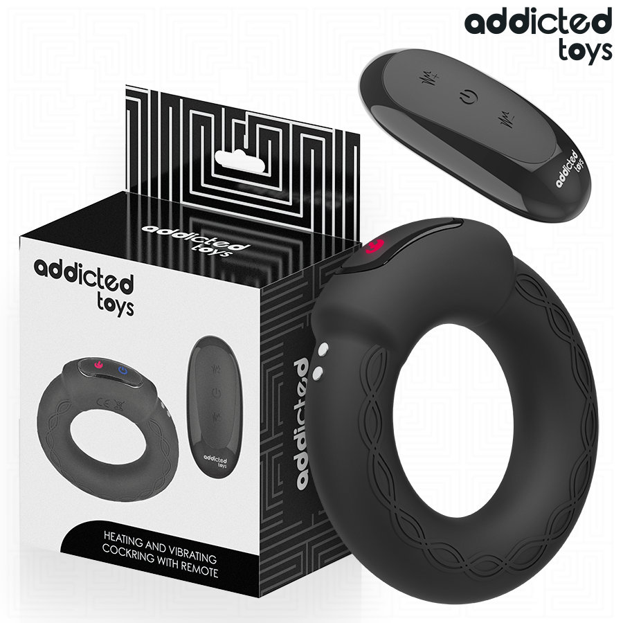 Addicted Toys-Vibrationsring mit Heizeffekt · Sextoys