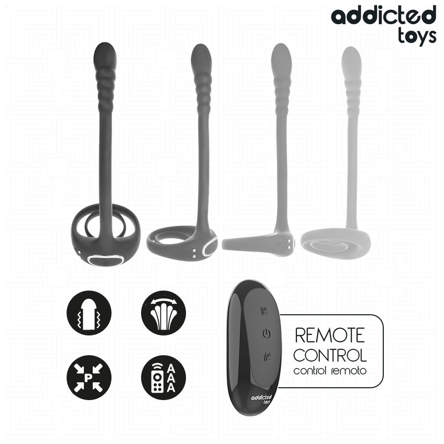 Addicted Toys-P-Spot Ring Vibrator für Penis · Sextoys (Bild 6)