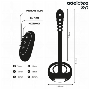 Addicted Toys-P-Spot Ring Vibrator für Penis · Sextoys (Bild 7)