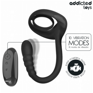 Addicted Toys-P-Spot Ring Vibrator für Penis · Sextoys (Bild 5)
