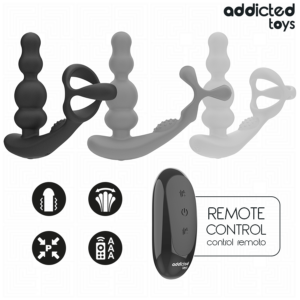 Addicted Toys-Rotative Prostata-Massage mit Fernbedienung-Silikon · Sextoys (Bild 4)