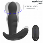 Addicted Toys-Analplug Vibrationsrotation mit Fernbedienung-Silizium · Sextoys