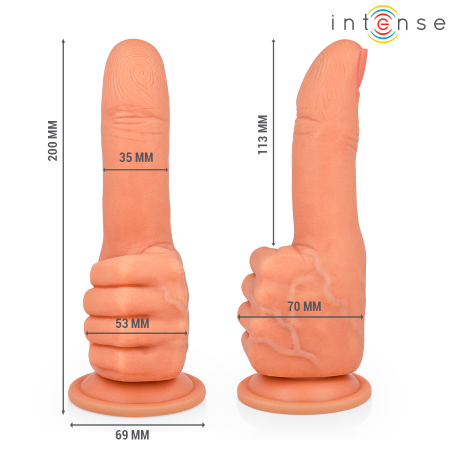 Intense Fun Toys-Bender Stimulator G-Spot Flexible Handform · Sextoys (Bild 2)