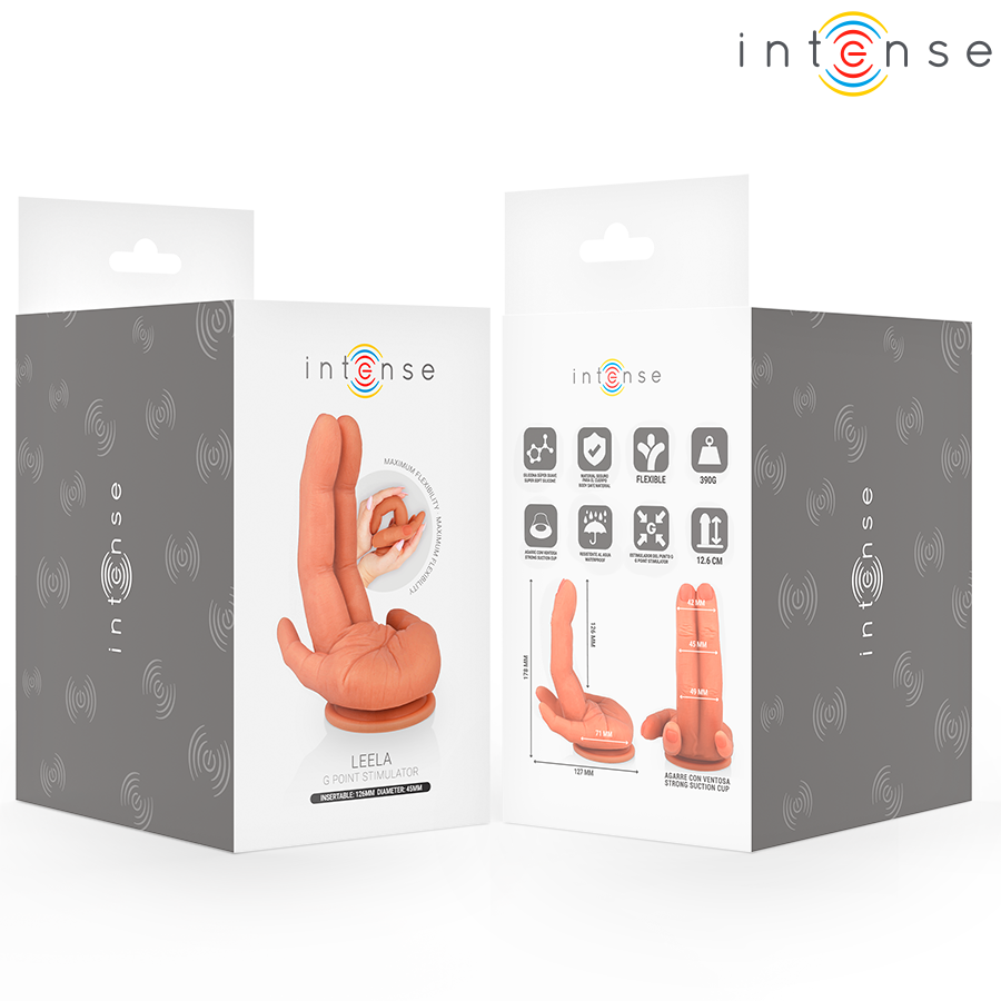 Intense Fun Toys-Leela Stimulator G-Spot Flexible Handbuch 12.6 cm · Sextoys (Bild 5)