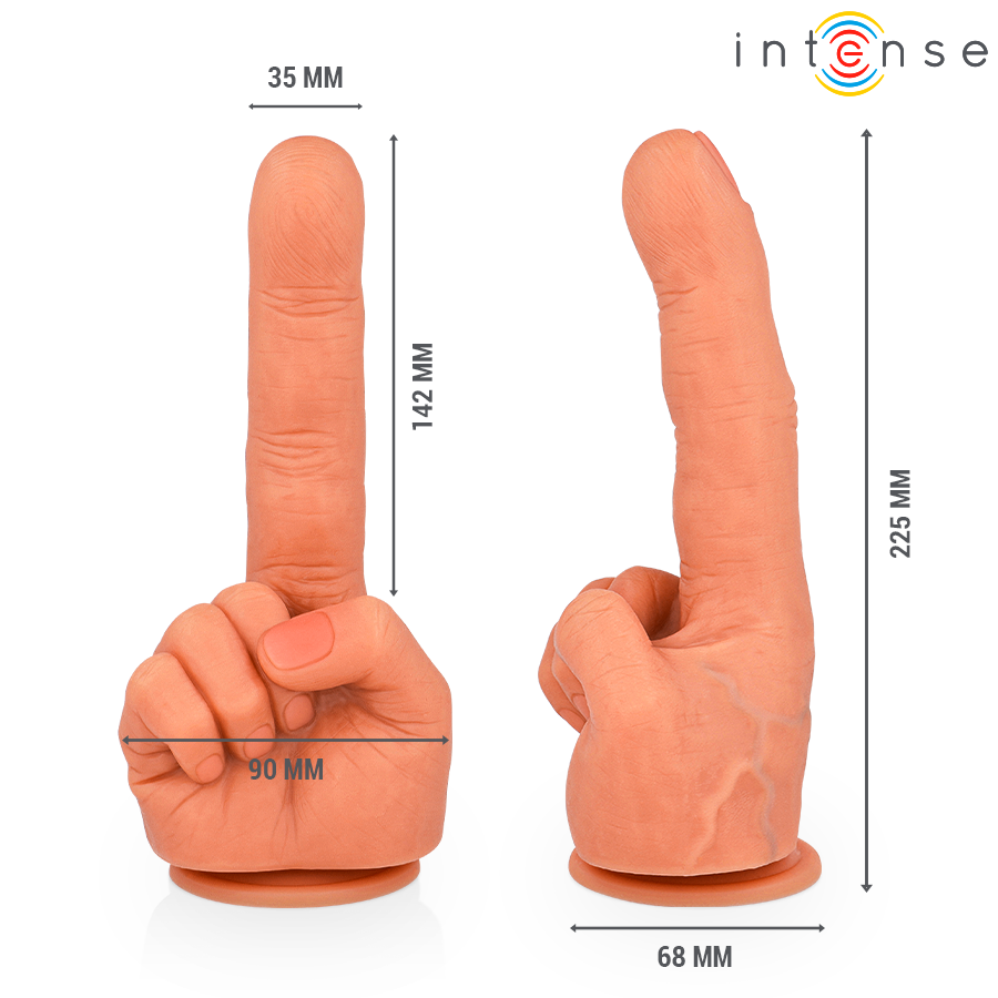 Intense Fun Toys-Hubert Stimulator G-Spot Flexible Handform · Sextoys (Bild 2)