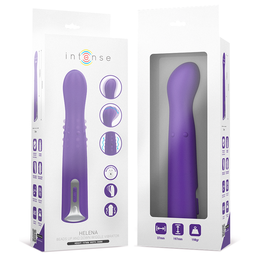 Intense High Tech-Helena Beads Up & Down Vibrator 13.5 cm · Vibratoren (Bild 3)