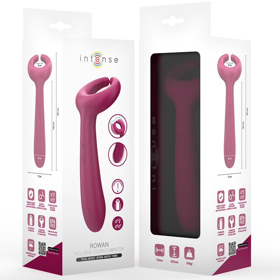 Intense High Tech-Rowan Vibrator Inklusive für Paar-Silikon · Vibratoren (Bild 2)