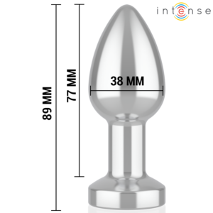 Intense Anal Toys-Analplug Metall Vibrator mit Led Lichter · Sextoys (Bild 12)