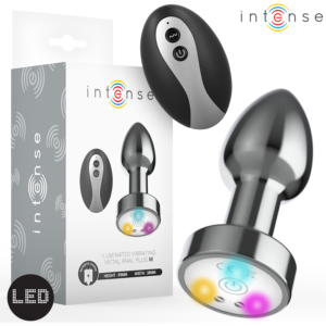 Intense Anal Toys-Analplug Metall Vibrator mit Led Lichter · Sextoys (Bild 8)