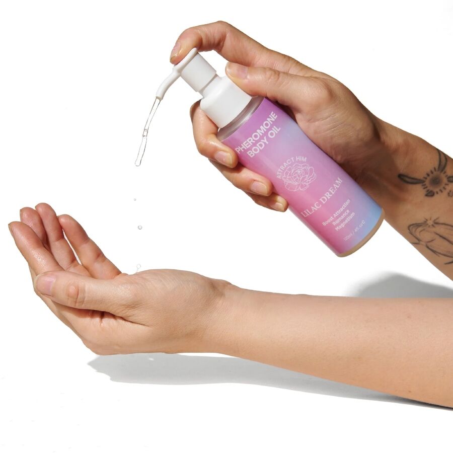 Eye Of Love-Bloom Flieder Dream Öl Körper mit Pheromonen 120 ml · Parfüms & Pheromone (Bild 3)