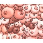 Diablo Picante-Mousepad Bunt mit Design Boobs-Silikon · Spiele & Geschenke