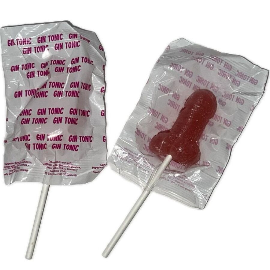 Diablo Goloso-1 Küssen Sie den Penis Gin Tonic Geschmack Erdbeeren 10% Alkohol · Süßigkeiten & Geschenke